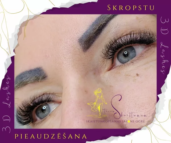 LED skropstu pieaudzēšana Ogrē - 3D, melnas