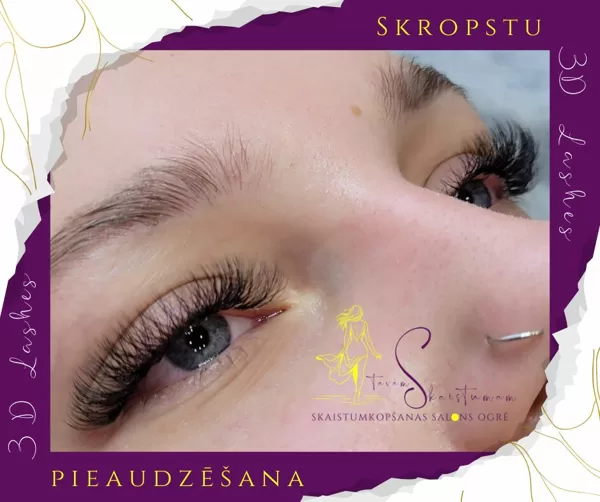 LED skropstu pieaudzēšana Ogrē - 3D, melnas