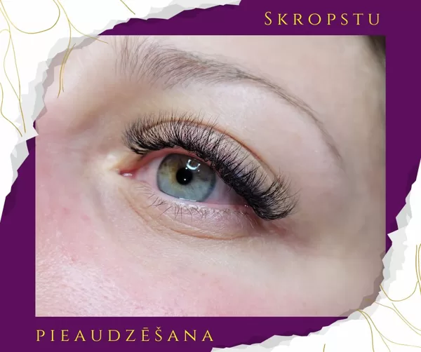 LED skropstu pieaudzēšana Ogrē - 5D, melnas