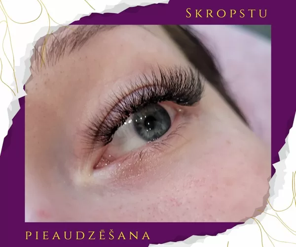 LED skropstu pieaudzēšana Ogrē - 5D, melnas