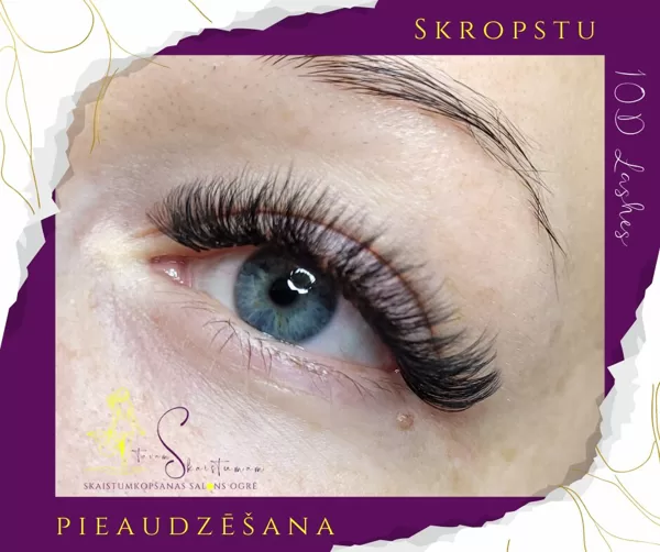 LED skropstu pieaudzēšana Ogrē - 10D efekts, melnas