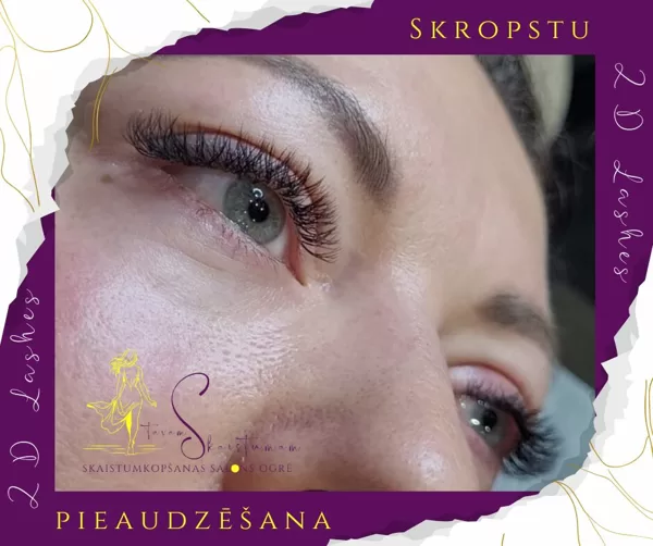 LED skropstu pieaudzēšana Ogrē - 2D, melnas