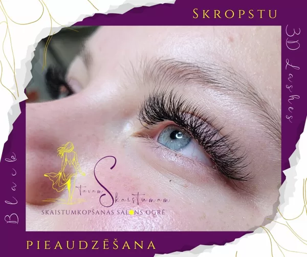 LED skropstu pieaudzēšana Ogrē - 3D, melnas